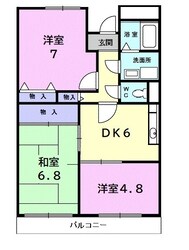 サンベールヒルズの物件間取画像